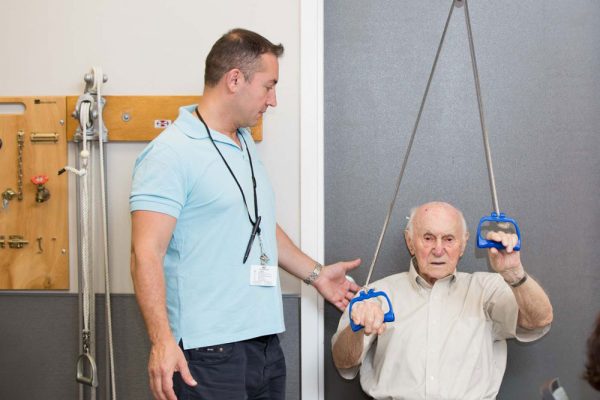 Physical therapy for frozen shoulders to regain energy after surgery at Fairview Adult Day Care Center Brooklyn, NY