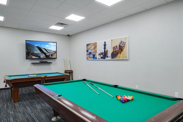 Snooker Table Fairview Adult Day Care Center provides various memory activities including snooker to its residents for better and fast recovery.