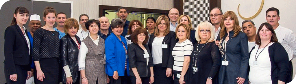 A group image of Fairview Adult Day Care Staff