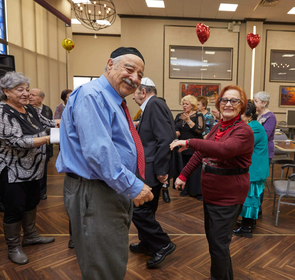 Elderly couple having recreation activities to slow aging